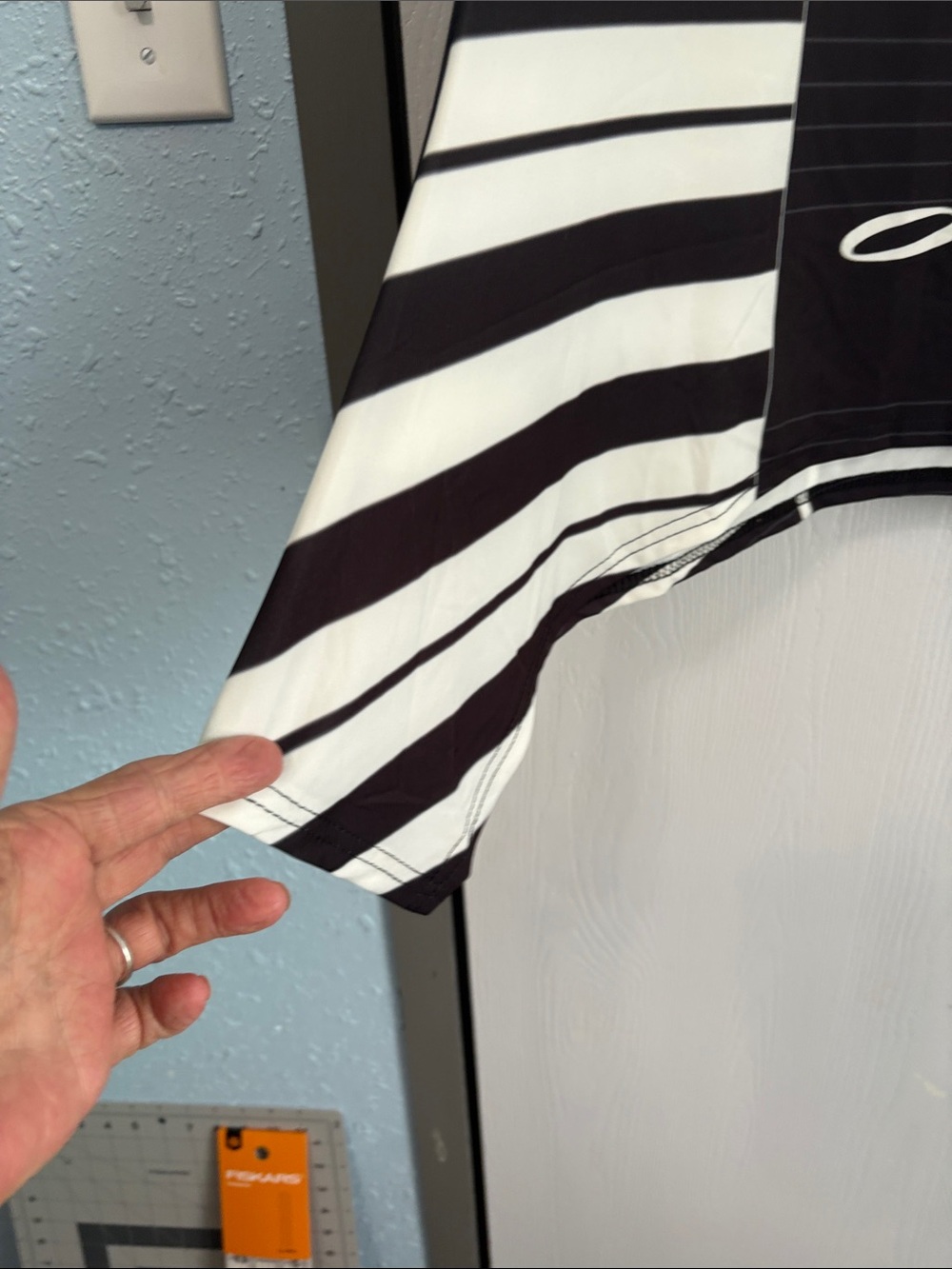 Black & White Musical Note Tunic Top - Picture 4 of 9